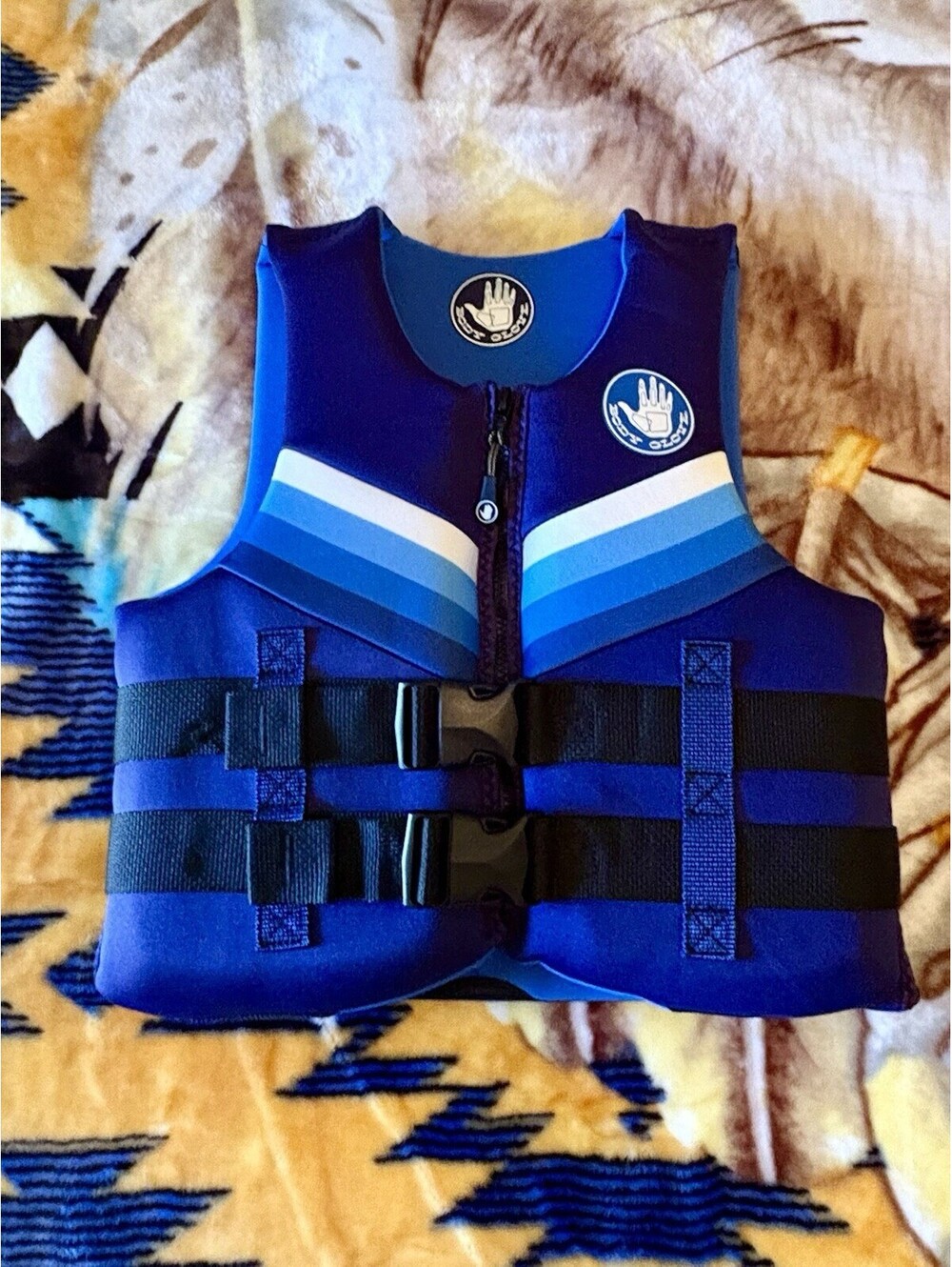 Body Glove Youth Life Vest USCG Approved Blue 55-88 lbs